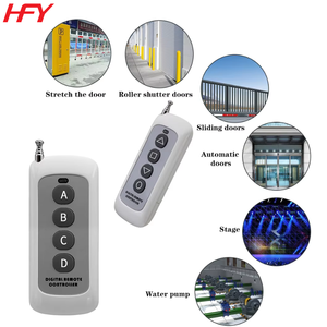 Télécommande automatique haute performance à 8 boutons à code fixe avec coque ABS, piles AAA, portée <span class=keywords><strong>de</strong></span> 100 m pour portes <span class=keywords><strong>de</strong></span> garage et portails automatiques - Product Image 3