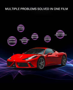 2025 Mejor Venta Anti-Scratch Car Vinyl Wrap 200 + Colores 5 años Durabilidad Venta al por mayor Cambio de color Películas Logo Car Body Stickers - Product Image 4