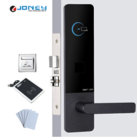Cerradura de Puerta de Hotel con Software Gratuito, Tarjeta RFID de Alta Seguridad y Llave, Construcción de Aluminio Sólido