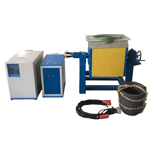 Fourneau de fusion à induction en aluminium de 100 kg, fusion rapide des métaux, pour l'or, l'argent, le cuivre, l'aluminium - Product Image 1