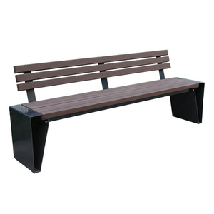 Banc de jardin en composite bois-plastique pour l'aménagement paysager extérieur, idéal pour les espaces publics - Product Image 6