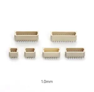 Horizontal Type PCB 2pins-16pins Wafer SH Connectors 1.0mm Pitch Wire To Board Connector