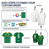 Maillots de football personnalisés avec logo OEM, 100% polyester, uniforme de football personnalisé pour l'entraînement des jeunes