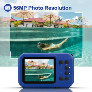 Appareil photo numérique étanche 16FT, vidéo 4K FHD, sous-marine, extérieur, action, 56MP, 2,4 pouces, voyage, plongée en apnée, sports - Product Image 4