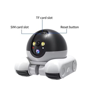 Di động thông minh <span class=keywords><strong>Robot</strong></span> Dual-Screen máy ảnh wifi không dây HD thân thiện với vật nuôi Home <span class=keywords><strong>Camera</strong></span> An Ninh - Product Image 6