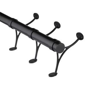 Supports de rail de pied modernes en acier inoxydable pour usage hôtelier ZF Global Export - Product Image 1