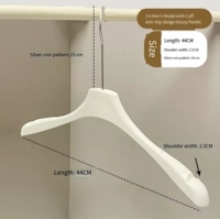 Beige Glänzende Kunststoff-Kleiderbügel Mantelbügel Kleiderbügel für Einzelhandelsgeschäfte Boutique-Display Bekleidungsgeschäft Hotel- und Heimgebrauch