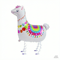 Ballons animaux gonflables en aluminium à hélium pour la vente en gros, parfaits pour les décorations de fête prénatale et d'anniversaire