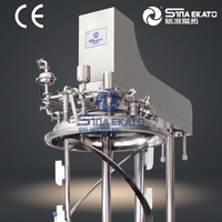 Mélangeur émulsifiant hydraulique sous vide SME-E industriel de 1000 L pour la production en série de cosmétiques et de mayonnaise