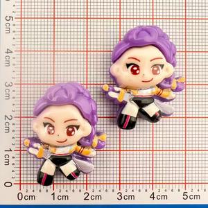 Charm in Resina K-Pop Demon Hunters, Decorazioni Anime Cartoon Fai-da-Te per Cover Telefoni e <span class=keywords><strong>Scarpe</strong></span> - Product Image 6