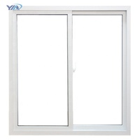 Perfil de Plástico Extruido de Vinilo, Diseño Moderno, Puertas y Ventanas de UPVC para Uso en Hoteles, Correderas, Plegables Horizontales, Insonorizadas