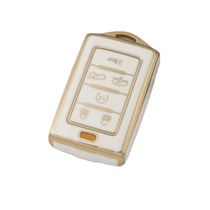 2021-2022 Jeep Grand Cherokee Grand wagoneer sang trọng chìa khóa xe Fob Bìa TPU <span class=keywords><strong>Key</strong></span> <span class=keywords><strong>Shell</strong></span> chủ bảo vệ phụ kiện - Product Image 2