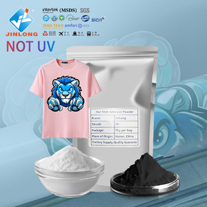 Jinlong dtf 1kg/35.3oz Trắng chuyển kỹ thuật số nóng chảy dính pretreat bột Vật liệu in ấn cho EP L1800 máy in i3200 - Product Image 1