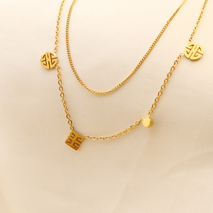 Double Layer <b>Anklet</b> For Women <b>Gold</b> Geometric Design Rhinestone Foot Jewelry Everyday Wear - Product Image 4