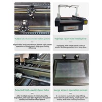Machine de découpe laser asynchrone à double tête à double faisceau pour impression numérique par caméra grand format pour tissu d'habillement