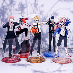 Soporte Acrílico de 15 cm de Alta Calidad con Diseño de Anime (Denji, <span class=keywords><strong>Makima</strong></span>, Power, Aki Hayakawa, Pochita) en 6 Colores, para Decoración o como Regalo Promocional - Product Image 2