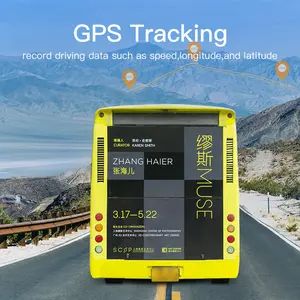 Produsen mobil truk mdvr kamera 7 inci Monitor 8 saluran SD 4G GPS DVR sistem solusi