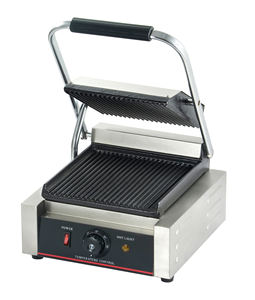 Grille de presse à <span class=keywords><strong>Panini</strong></span> de Contact de machine à Sandwich électrique à <span class=keywords><strong>gaz</strong></span> de fonte professionnelle - Product Image 4