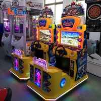 Vente en gros d'usine, jeux vidéo de course automobile pour enfants, machine de course automobile bon marché, jeux de course automobile pour enfants, arcade pour centre de jeux