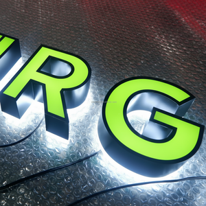 Luz Led 3D Tienda de letras iluminadas Logotipo 3D Letrero de letras Letrero de acrílico Letras de luz LED Letrero de oficina electrónico LED de interior - Product Image 1