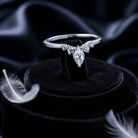 Bague d'éternité classique en diamant de laboratoire CVD VVS certifié IGI, taille brillant, sertie pavé, en or massif 10k 14k 18k et rhodium, pour mariage