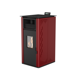 Stufa <span class=keywords><strong>a</strong></span> Pellet PS-60 con Controllo Smart Wi-Fi, Nuova Esperienza di Riscaldamento ad Aria Calda, Popolare in Europa, Installazione Indipendente - Product Image 3