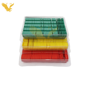 YH 260PCS Verde Pequeño Sello de bloqueo de plástico 8 Cubiertas Naipes Descarte Titular Acrílico Caja de seguridad transparente Accesorios - Product Image 2