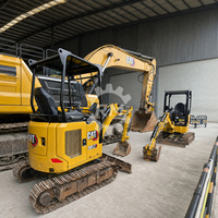 Excavatrice hydraulique compacte d'occasion CAT 301.7CR de 1,9 tonne pour travaux de jardinage urbain – Options d'approvisionnement – Comparaison CAT301.5, CAT301.8, CAT302.7CR