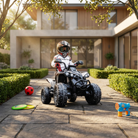 Quad électrique pour enfants Can Am Renegade sous licence, batterie rechargeable 12V/24V, voiture électrique à pédales pour enfants