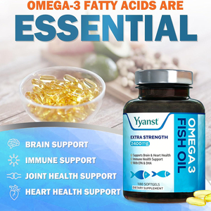 Gélules d'oméga 3, d'huile de poisson, d'EPA et de DHA de haute qualité, marque privée, HAUTE ABSORPTION, favorisent la santé des articulations et de l’esprit. - Product Image 6