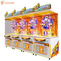 Machine de jeu à roue tournante commerciale pour zone d'arcade, équipement de divertissement sportif et de jeux de hasard pour enfants en intérieur