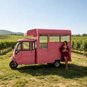 Carrito <span class=keywords><strong>de</strong></span> Comida <span class=keywords><strong>de</strong></span> Lujo con Servicio Completo, Ofrece Carnes Fritas y Asadas, Personalizable - Product Image 1