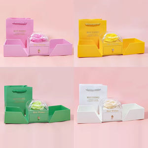 FORTE Collar Forever Flower MOM de alta calidad, Rosa eterna inmortal en infinito preservado, regalos para el día de la madre con joyero - Product Image 1