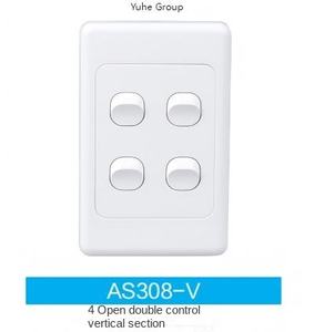 Interruptor y enchufe eléctrico estándar australiano, panel de enchufe de corriente, enchufe y interruptor de corriente para hotel - Product Image 2