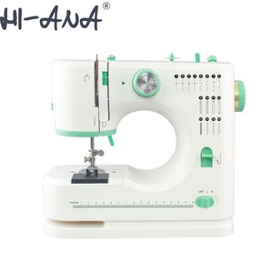 Máquina DE COSER eléctrica doméstica, piezas de máquina de ropa <span class=keywords><strong>Fhsm</strong></span> 520 16 puntadas, Mini costura portátil para uso doméstico - Product Image 1
