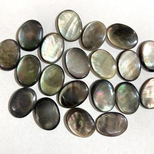 หินมุกเปลือกหอยแบบแบน ขายส่ง หินมุกเปลือกหอยธรรมชาติแบบกึ่งมีค่าสำหรับทำเครื่องประดับ - Product Image 5
