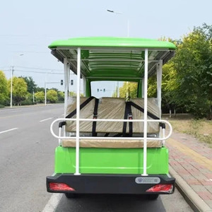 14 Seats Open Model Electric <b>Sightseeing</b> <b>Car</b> <b>Bus</b> Mini <b>Bus</b> School <b>Bus</b> - Product Image 2