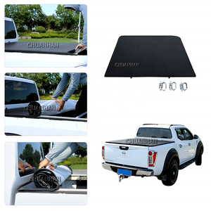 <span class=keywords><strong>Precio</strong></span> directo de fábrica, cubierta de cama de camión enrollable suave F150, cubierta de tonel para Isuzu DMAX 2013 Hilux Revo changan F70 - Product Image 2