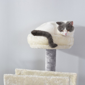 ต้นไม้แมวพร้อมของเล่นเชือกสำหรับแมวเล่นในบ้าน - Product Image 3