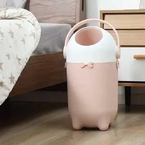 Nhà Máy Trực Tiếp Thiết Kế Sáng Tạo Chống-Mùi Nhà Vệ Sinh Phòng Ngủ Abs Bé Tã Thùng Chất Thải Giấy Lưu Trữ <span class=keywords><strong>Bin</strong></span> Cho Trẻ Em - Product Image 5