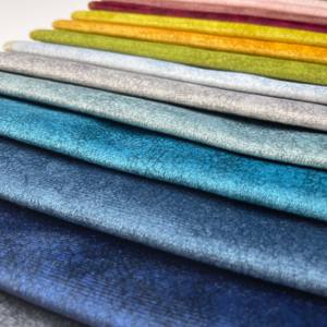 Низкий минимальный объем заказа технологии бархатная ткань для диванов 100% полиэстер 320GSM водонепроницаемый бесплатный образец обивка домашний Текстиль для дома деко ткани - Product Image 3