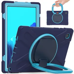 Wall mounted hanger case for Samsung tab A7 10.4' T505 hard robust PC ring stand carry case