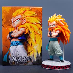 Tamaño <span class=keywords><strong>pequeño</strong></span> 2 estilos dragón Super Saiyan 3 <span class=keywords><strong>Gotenks</strong></span> Anime colección de figuras de acción modelo juguete regalos 15 ~ 17cm - Product Image 3