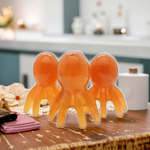 Vücut akupunktur için lityum pil ile fabrika toptan reçine ahtapot masaj tarak-ekstra büyük boy CE sertifikalı - Product Image 3