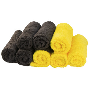 Microfibre Auto polissage serviette corail polaire grande peluche épaisse douce microfibre voiture nettoyage vaisselle serviettes microfibre - Product Image 5
