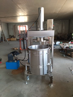 Extracteur de jus de fruits en acier inoxydable 304 haute performance, presse hydraulique pour miel, équipement d'extraction de pulpe de manioc et de noix de coco