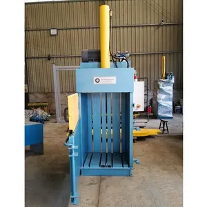 small hydraulic waste paper press baler for cartons paper cardboard