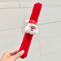 Nouveau jouet bracelet slap renne en peluche super doux transfrontalier pour enfants, idéal pour Noël