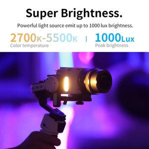 ZHIYUN <span class=keywords><strong>Crane</strong></span> M3S Cámara Estabilizador de mano Gimbal 3 ejes Control de obturador Luz de relleno para cámara sin espejo - Product Image 3