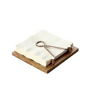 BS International Hot Sale Luxury American Style Metal Eco-friendly Waterproof Napkin Holder Stopper Wedding Dinner Tissue <b>Boxes</b> - Product Image 4